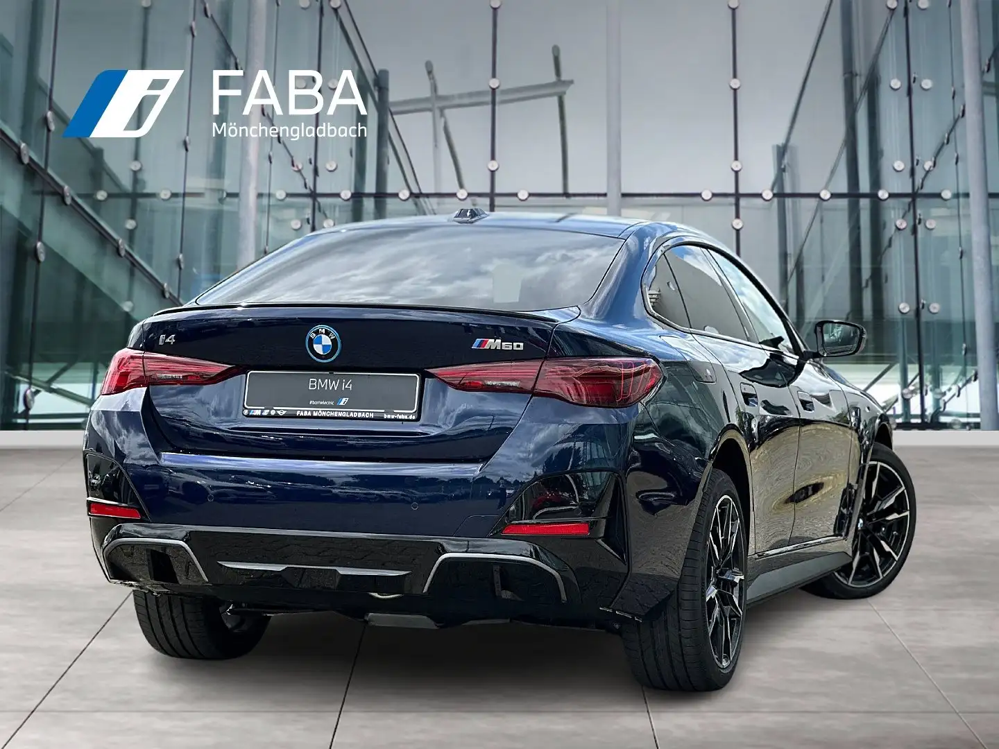 BMW i4 M60 xDrive Gran Coupé HK HiFi M Sport Pro Blau - 2