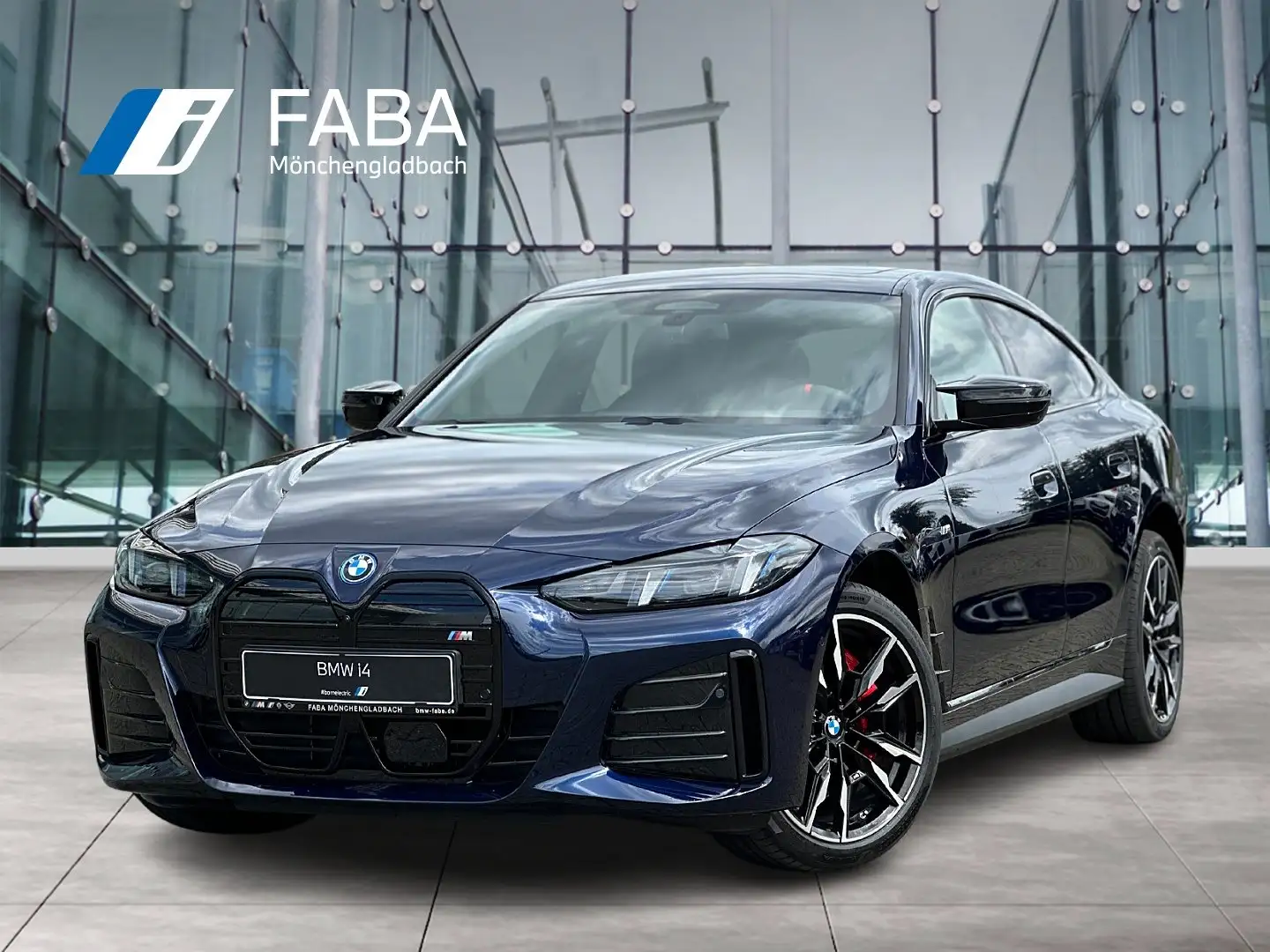 BMW i4 M60 xDrive Gran Coupé HK HiFi M Sport Pro Blau - 1