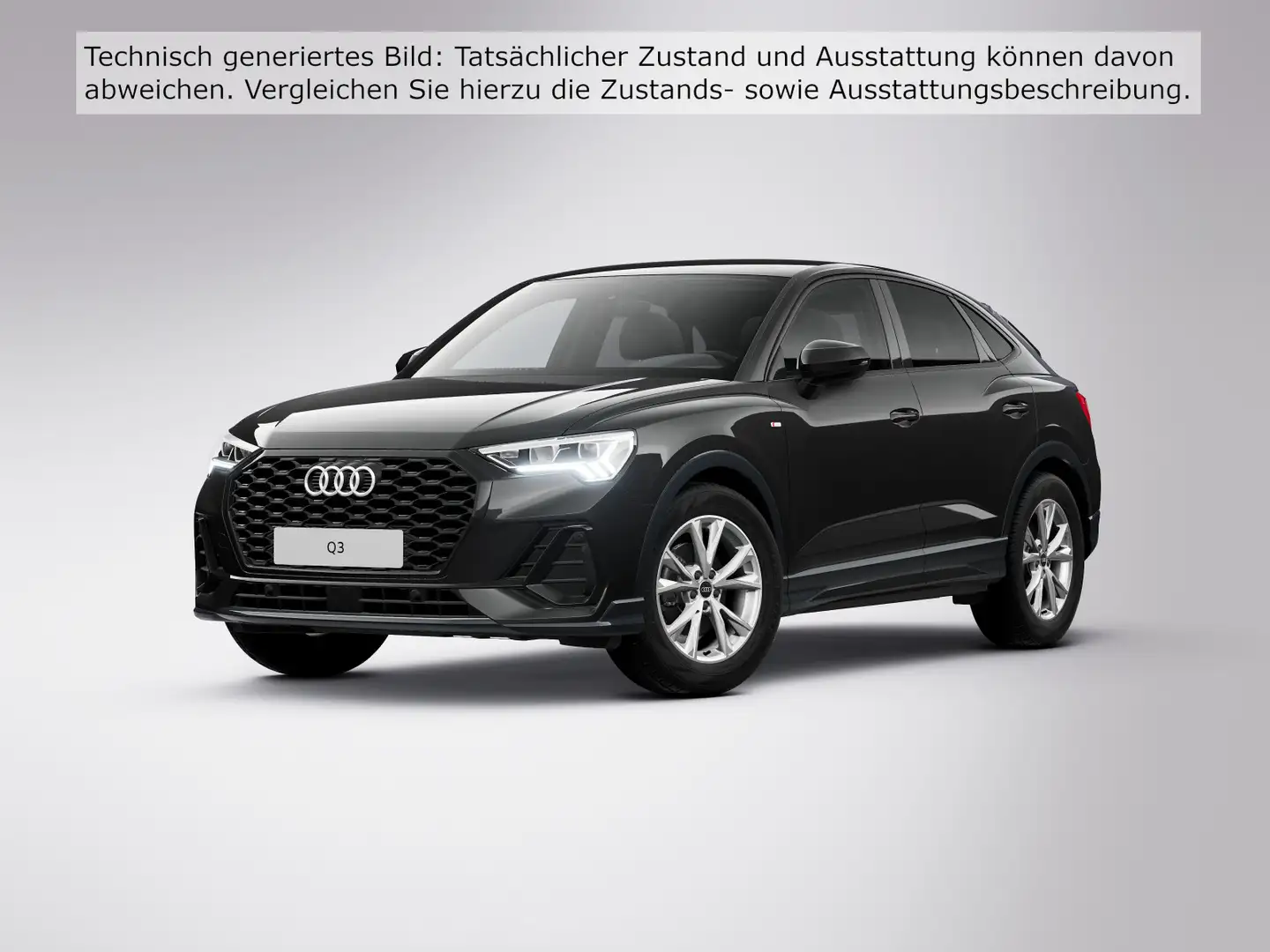 Audi Q3 35 TDI S LINE LED ALCANTARA KAMERA Schwarz - 2