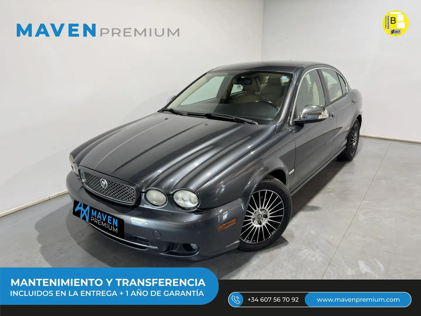 Jaguar X-Type 2.2D Executive Automático Gris - 1