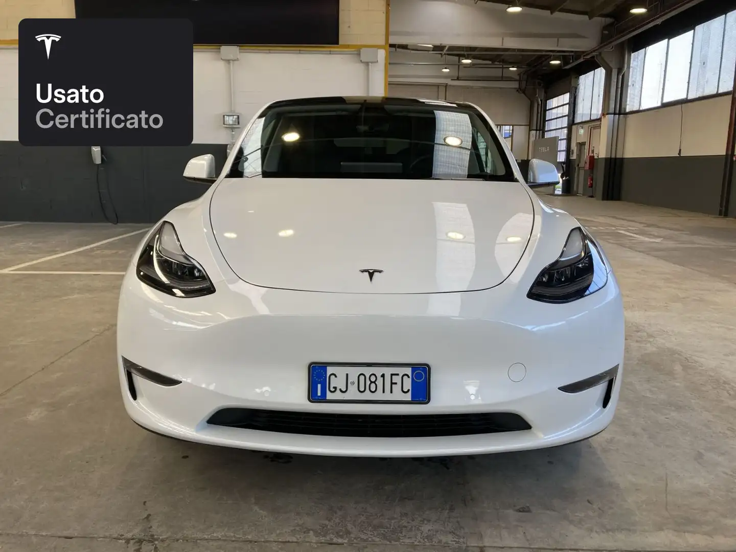 Tesla Model Y Long Range AWD Blanc - 2