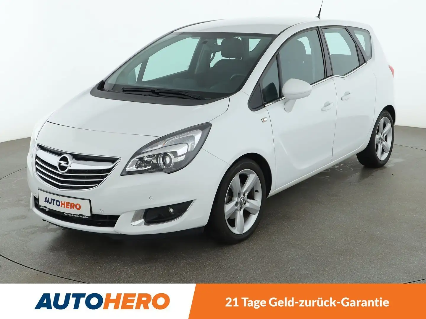 Opel Meriva 1.4 Turbo Innovation Aut.*NAVI*TEMPO*PDC*SHZ* Weiß - 1