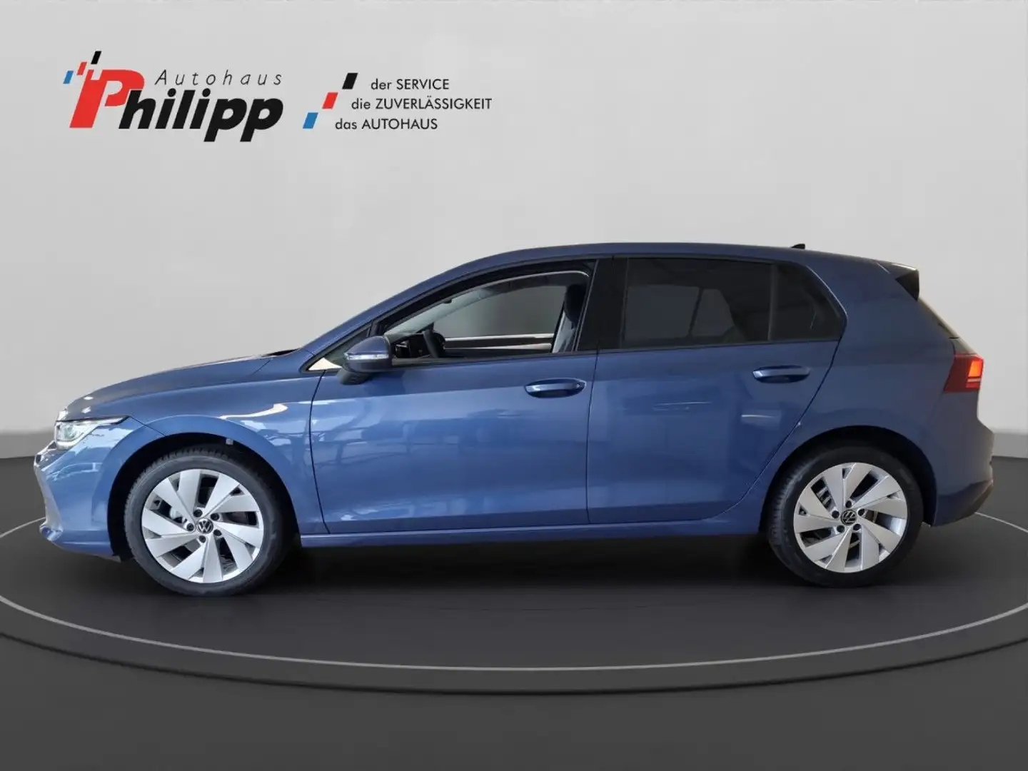 Volkswagen Golf VIII 1.5 TSI Life 1.5 TSI 85 kW Life Bleu - 2