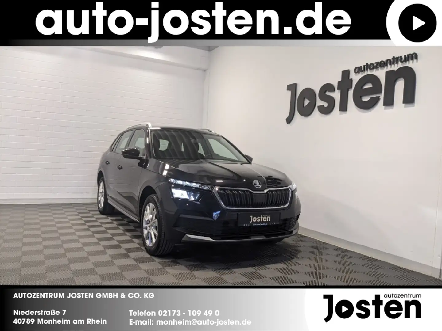Skoda Kamiq Style 1.0 TSI LED Virtual CarPlay ACC DAB Schwarz - 1