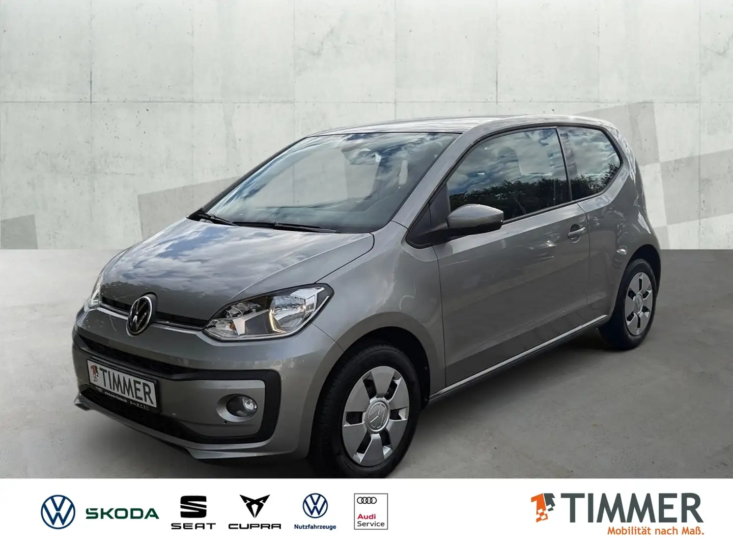 Volkswagen up! 1.0 MOVE! *SHZ *KLIMA *DAB+ *TELEFON * Silber - 1