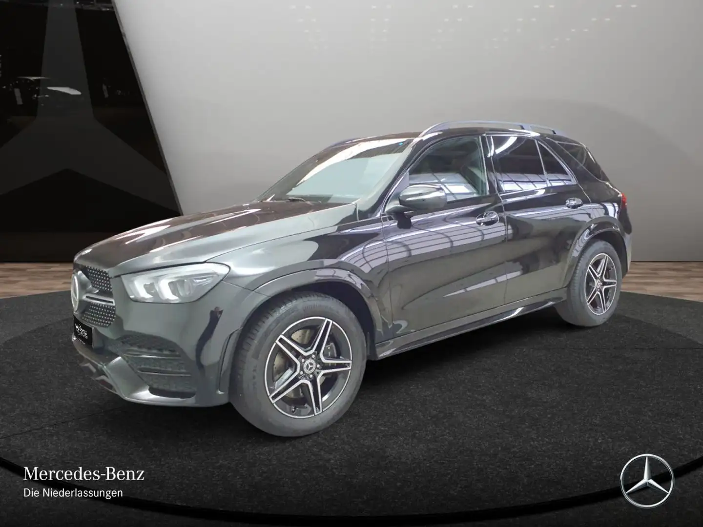Mercedes-Benz GLE 400 d 4M AMG+NIGHT+PANO+360+AHK+MULTIBEAM+20" Schwarz - 2