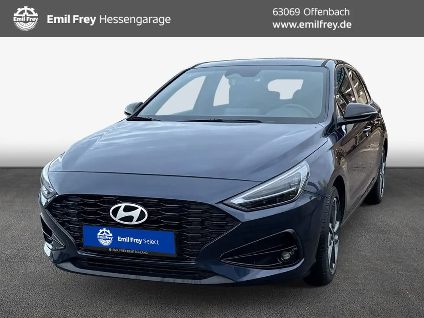 Hyundai i30 1.0 T-GDI Advantage Bleu - 1