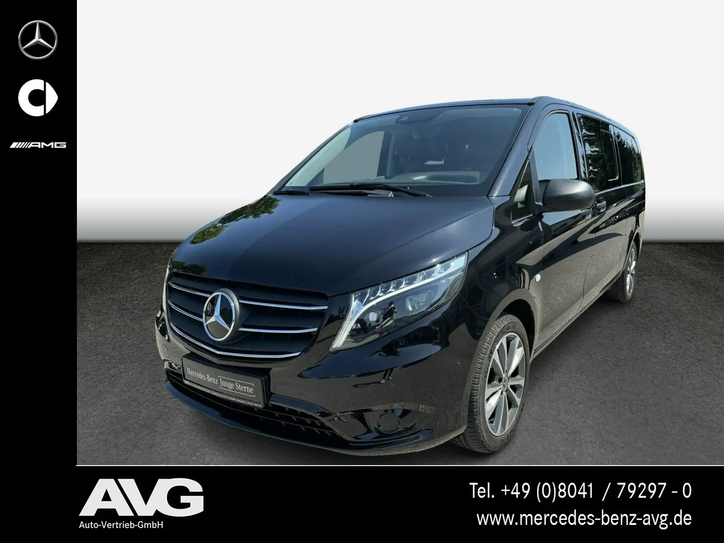 Mercedes-Benz Vito Vito 124 CDI Tourer SELECT EL |LED |NAVI |9-Sitz Schwarz - 1