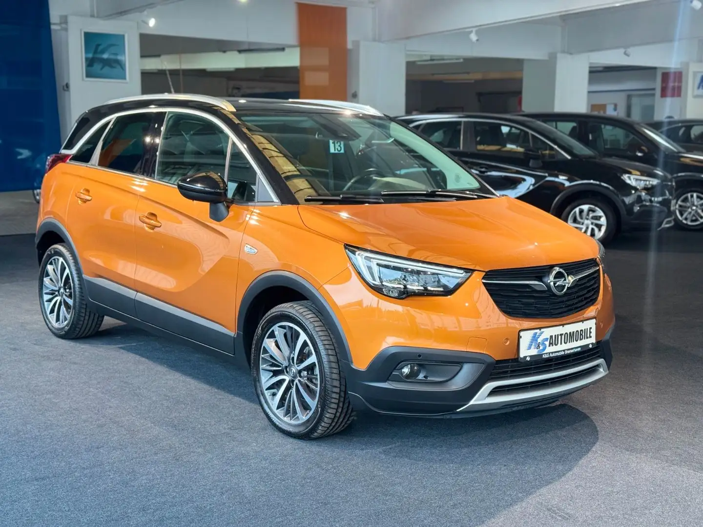 Opel Crossland X 1.5 Diesel*LED*NAVI*ALU*SITZH. Orange - 1