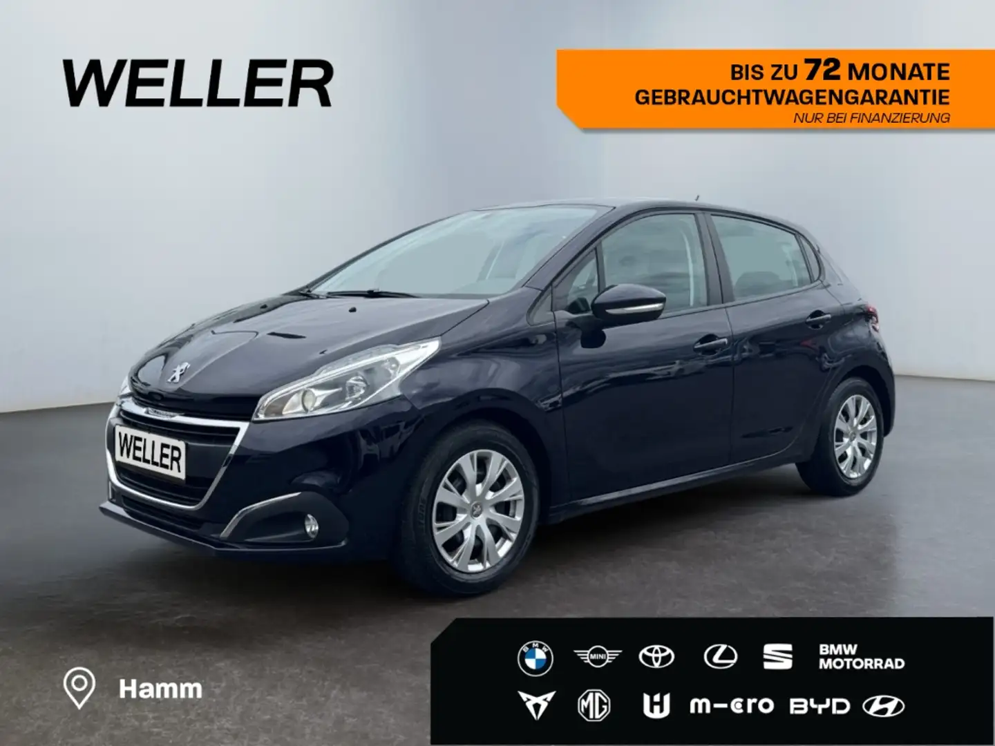 Peugeot 208 PureTech 82 Active *SHZ*PDC hi*Tempomat*BT* Bleu - 1