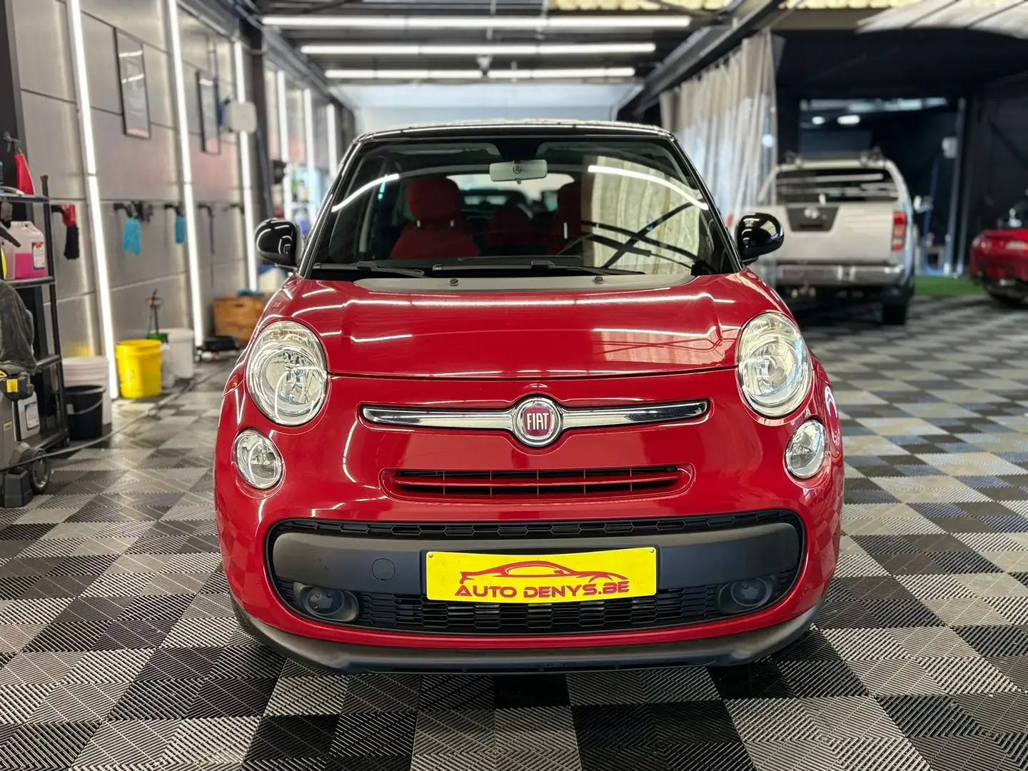 Fiat 500L Living 1.3 Mjt bj. 12/2013 72000km 7-zitplaatsen Rood - 1