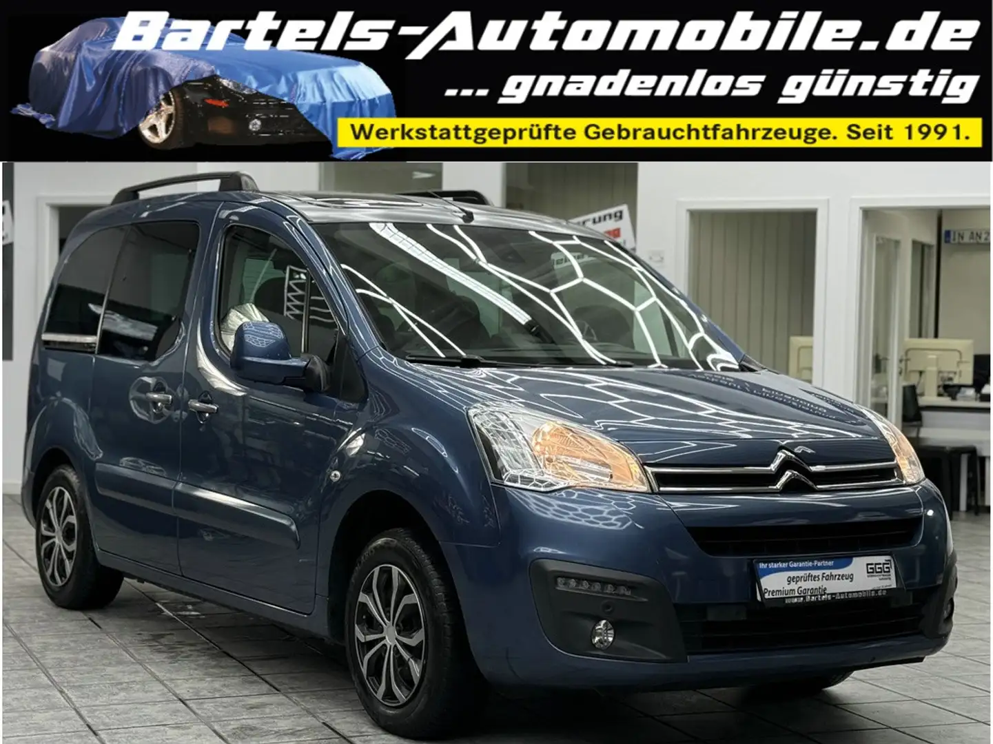 Citroen Berlingo Multispace 1.6 Selection, Klima, AHK Bleu - 1