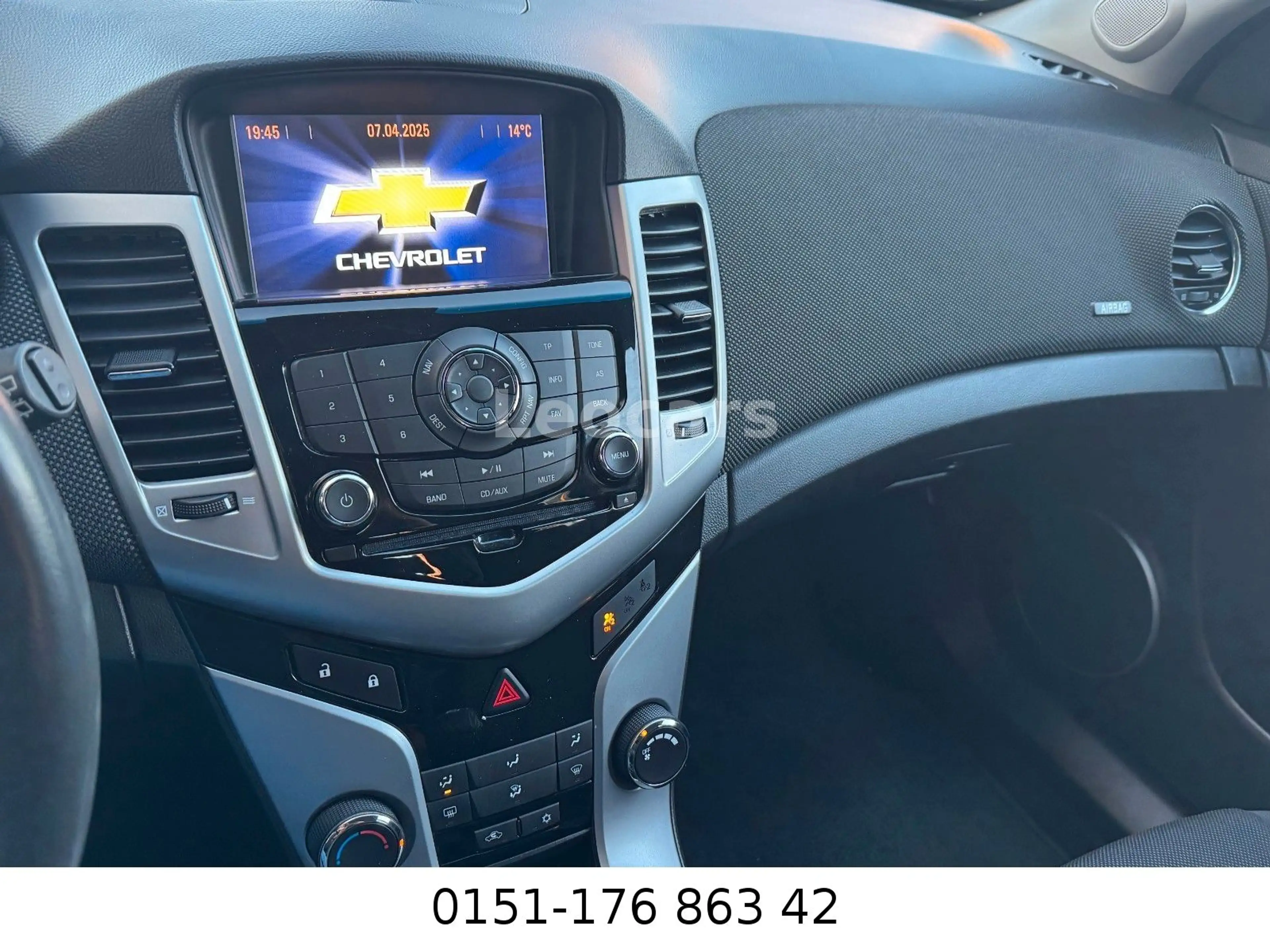 Chevrolet Cruze 2.0 L, nur 85 tkm/PDC/Tempomat — photo 10