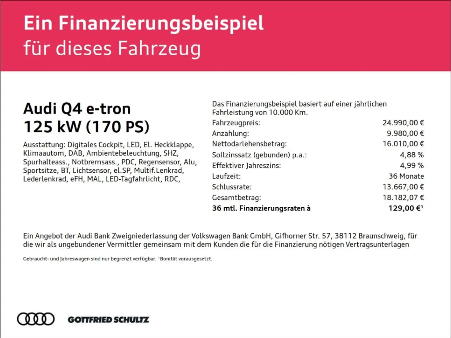 Audi Q4 e-tron 35 LED SHZ PDC DAB LM ZV Gris - 2