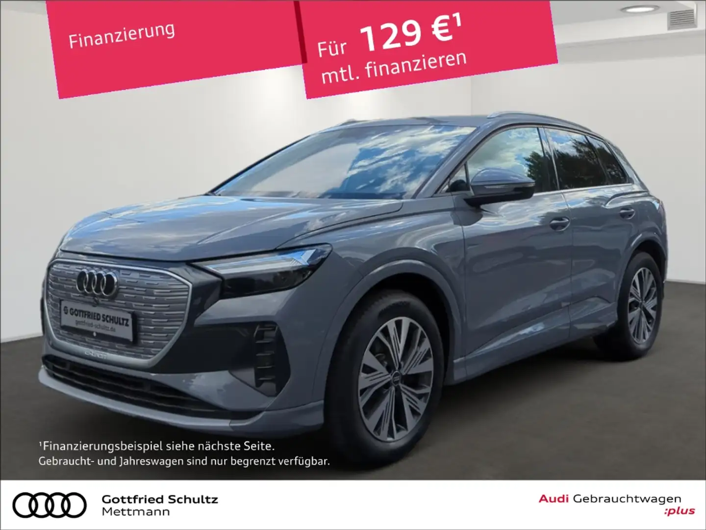 Audi Q4 e-tron 35 LED SHZ PDC DAB LM ZV Gris - 1