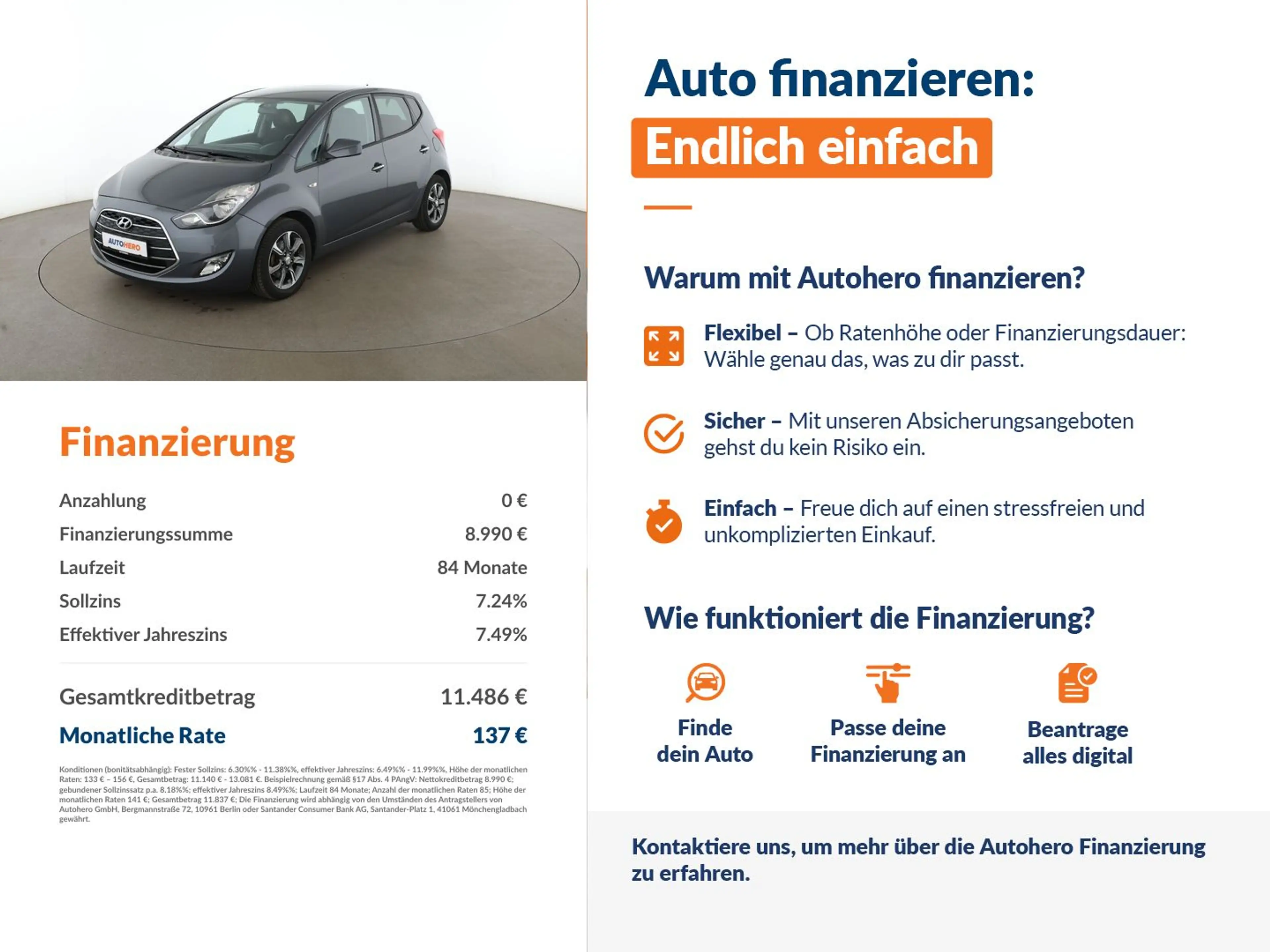 Hyundai iX20 1.4 YES! Blue*PDC*SHZ*KLIMA*GARANTIE* — photo 2