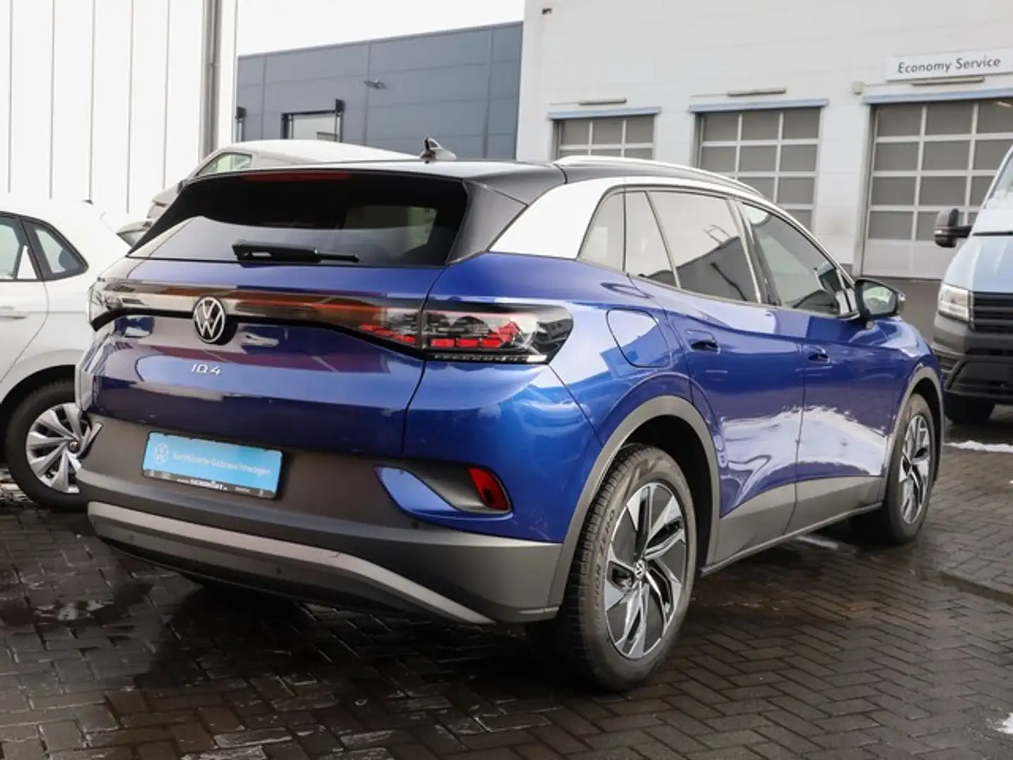 Volkswagen ID.4 Pure AHK SideAssist ACC Wärmep. IQ-Light Navi Blau - 2