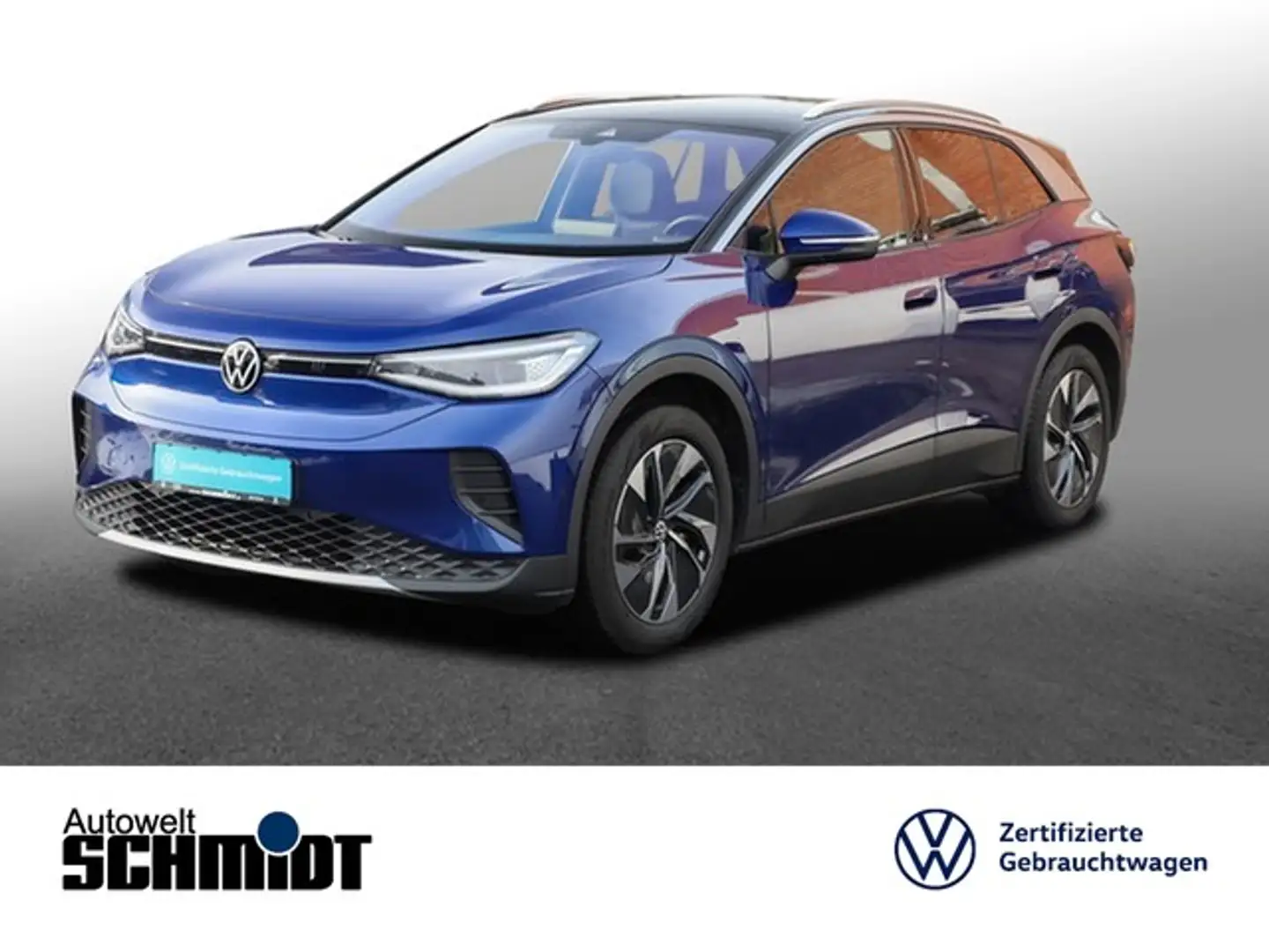 Volkswagen ID.4 Pure AHK SideAssist ACC Wärmep. IQ-Light Navi Blau - 1