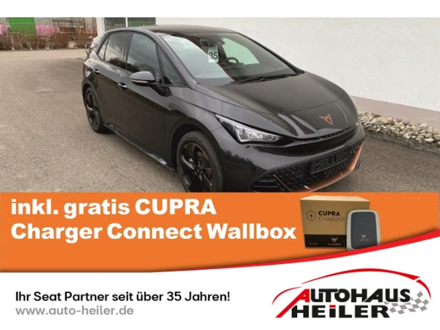 CUPRA Born Navi digitales Cockp 360 Kamera LED ACC Fahrerprof Šedá - 1