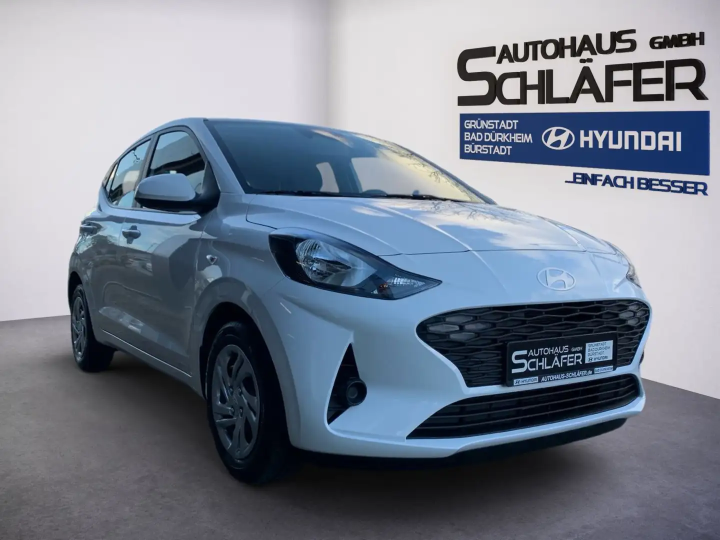 Hyundai i10 FL 1.0 Select Navi Kamera Allwetter Blanc - 2