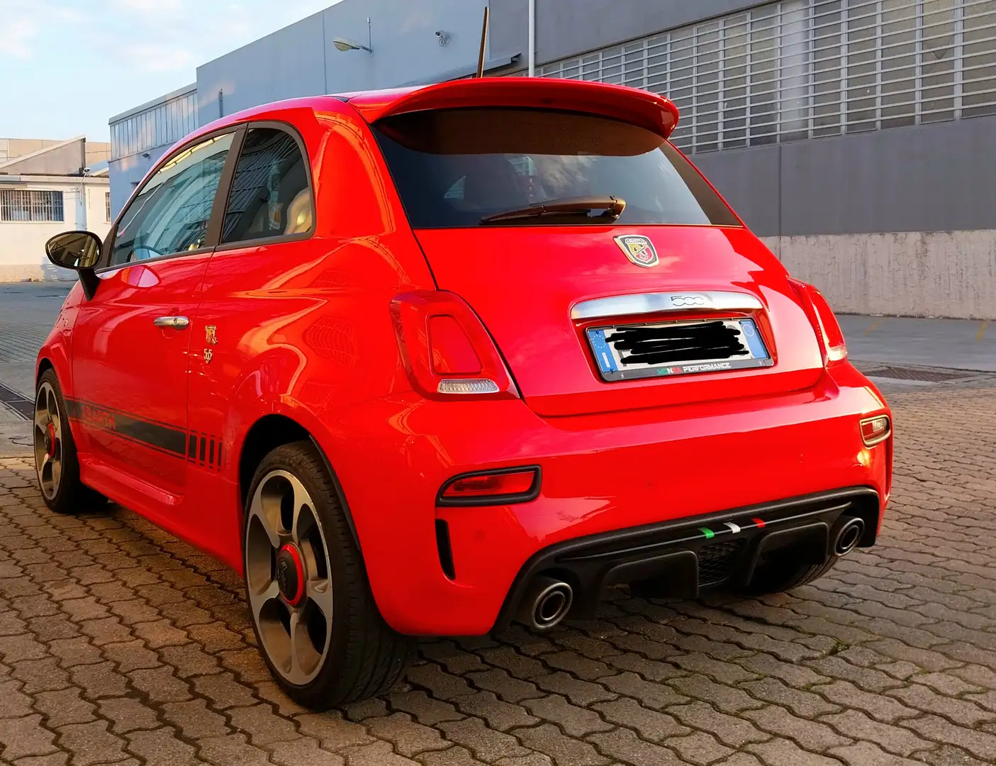 Abarth 595 595 1.4 t-jet 145cv auto Rosso - 1