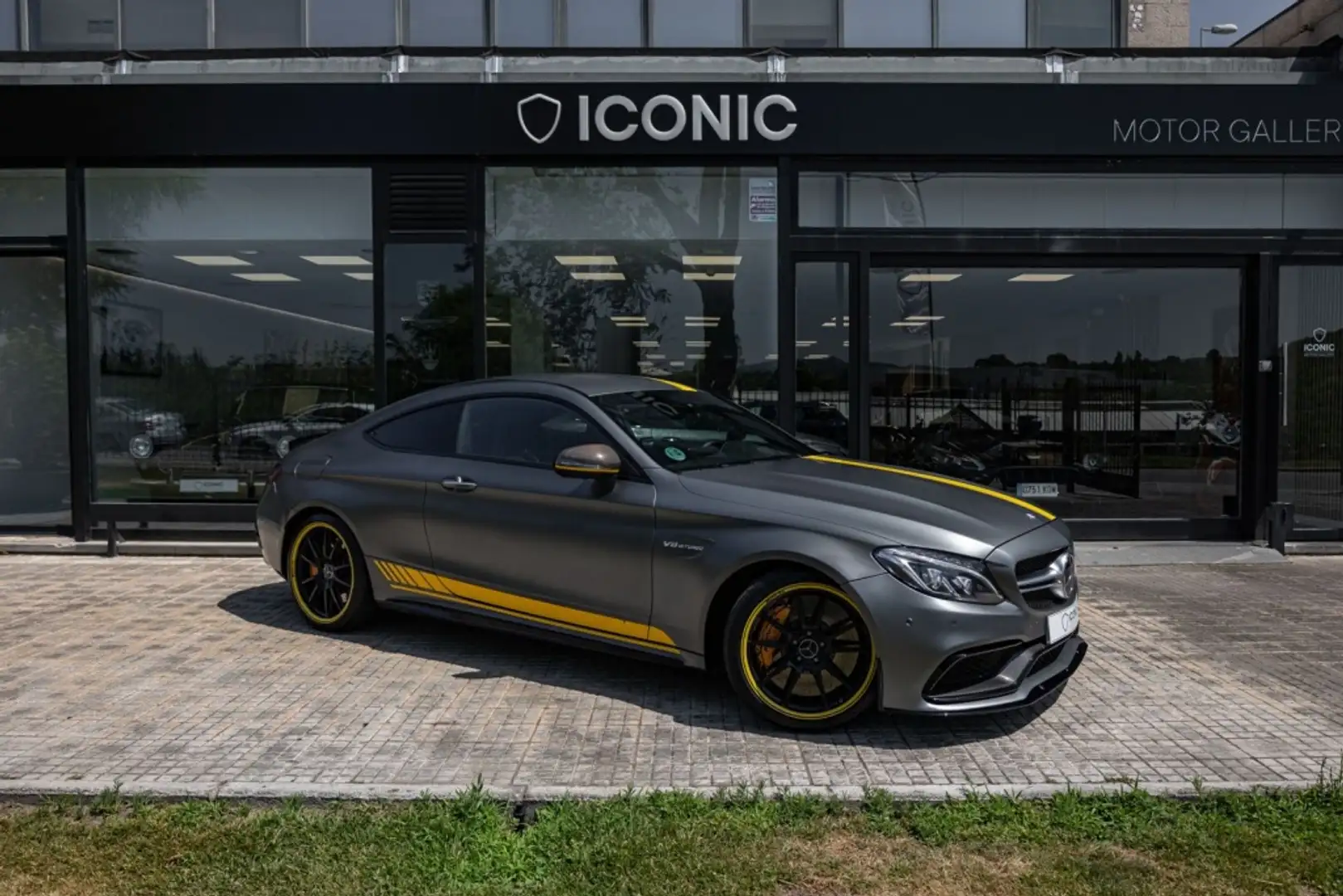Mercedes-Benz C 63 AMG Coupé S 7G Plus Gris - 1