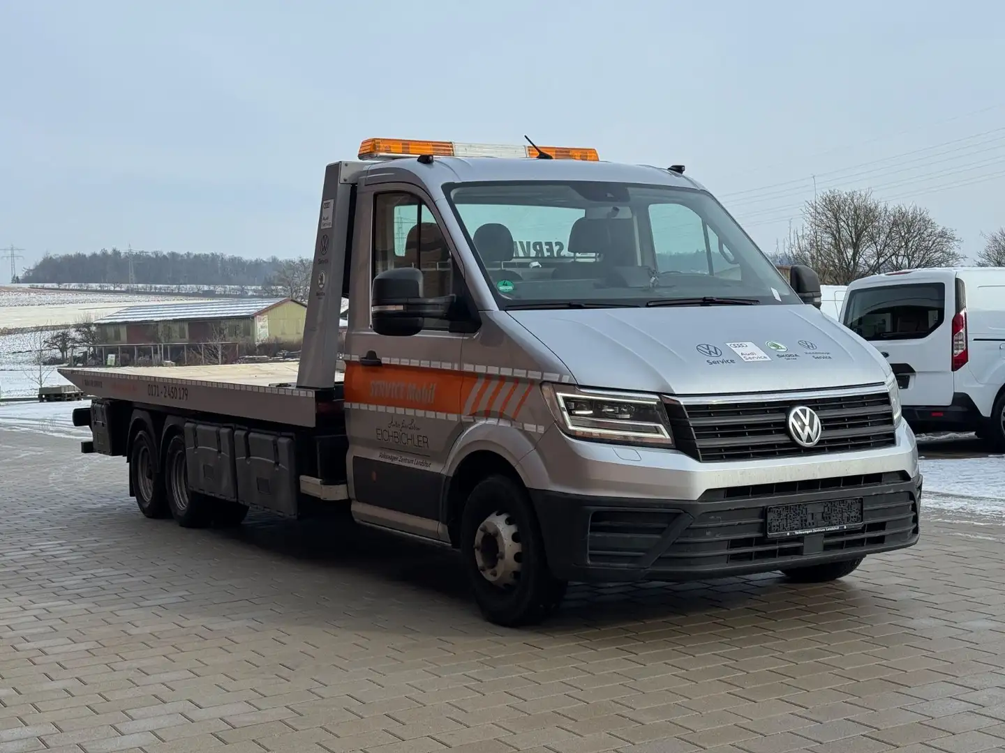 Volkswagen Crafter 2.0 TDI RWD Abschleppwagen 7,5T Zuladung Argent - 1
