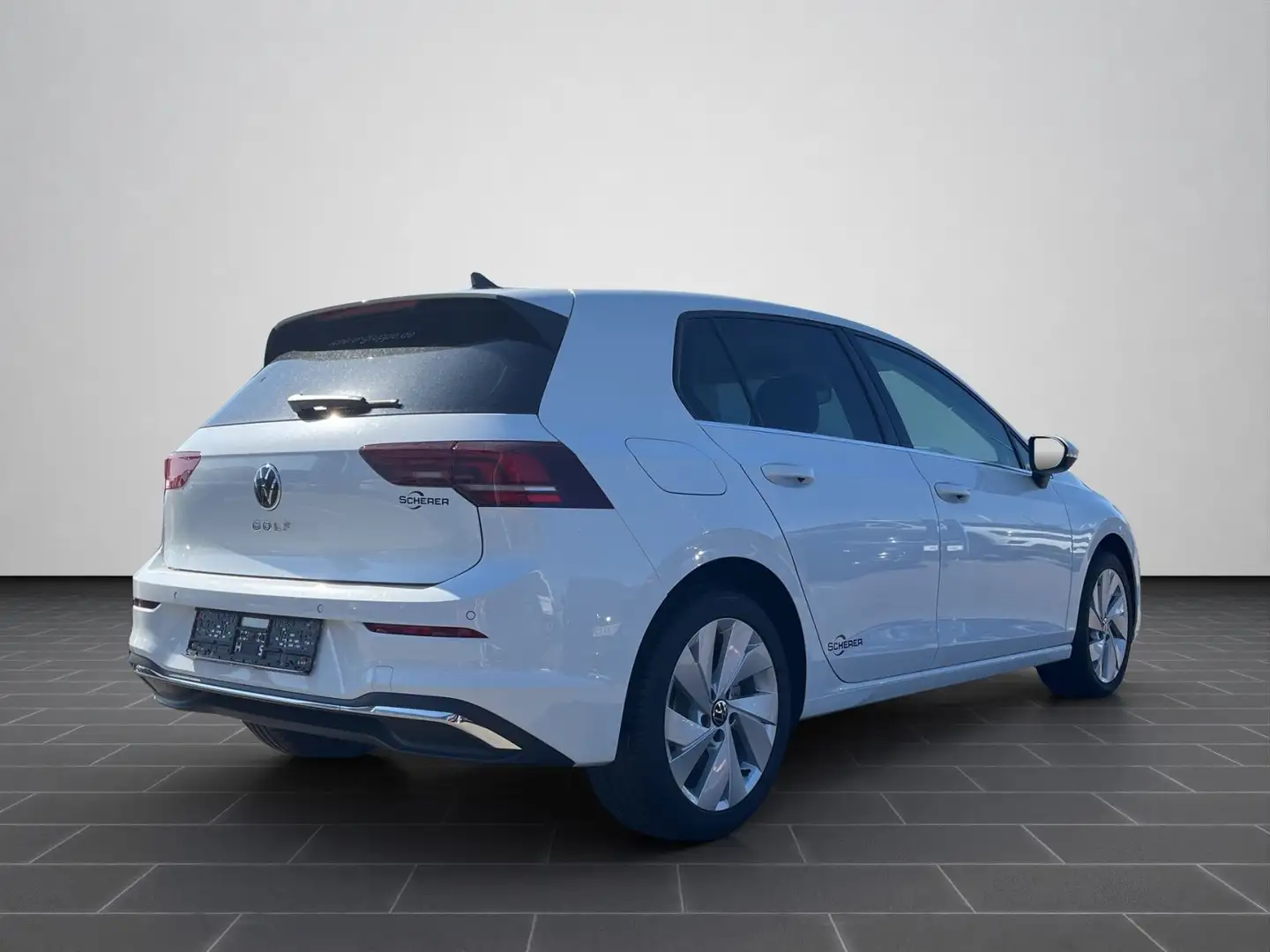 Volkswagen Golf 1,5 TSI Style Business Premium/NAVI/LED/KAM Weiß - 2