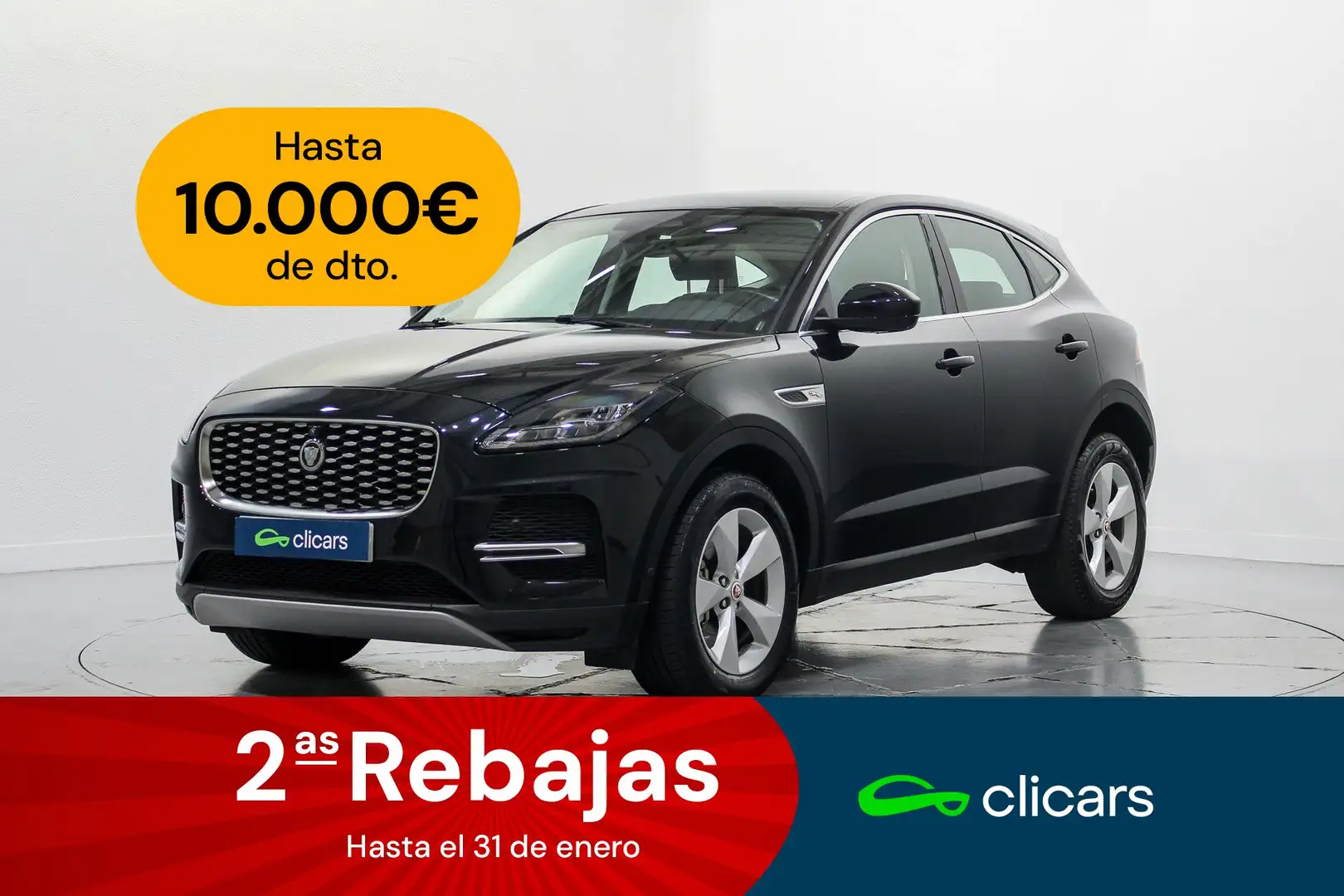 Jaguar E-Pace 2.0D I4 S AWD Aut. 163 Noir - 1