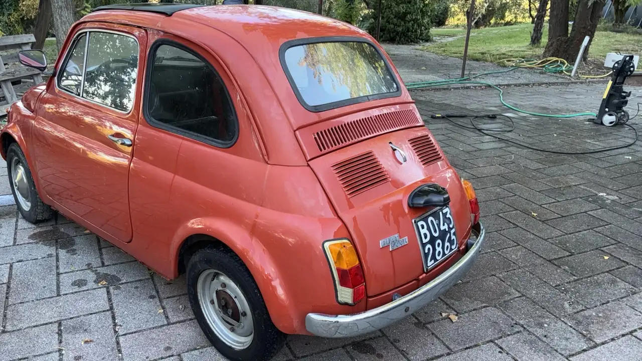 Fiat 500 F Lusso d’epoca – 1970 – Targa originale, foto 5