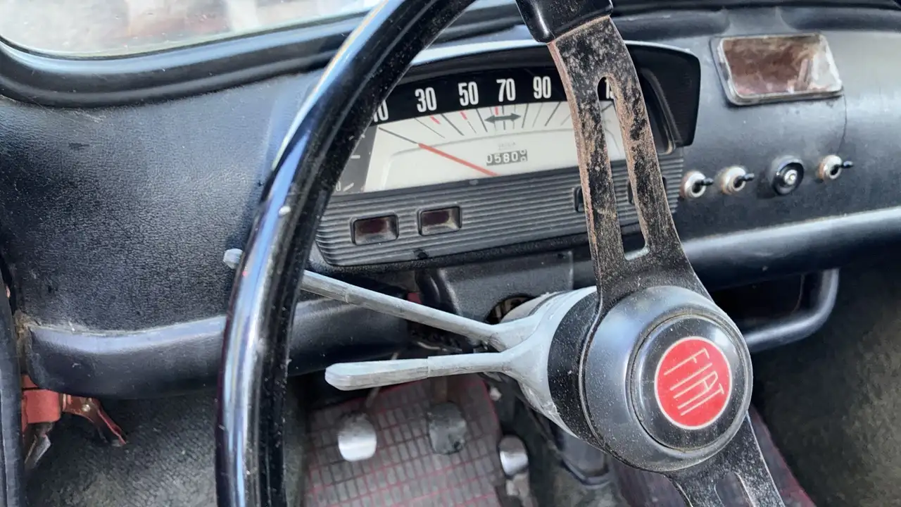 Fiat 500 F Lusso d’epoca – 1970 – Targa originale, foto 6