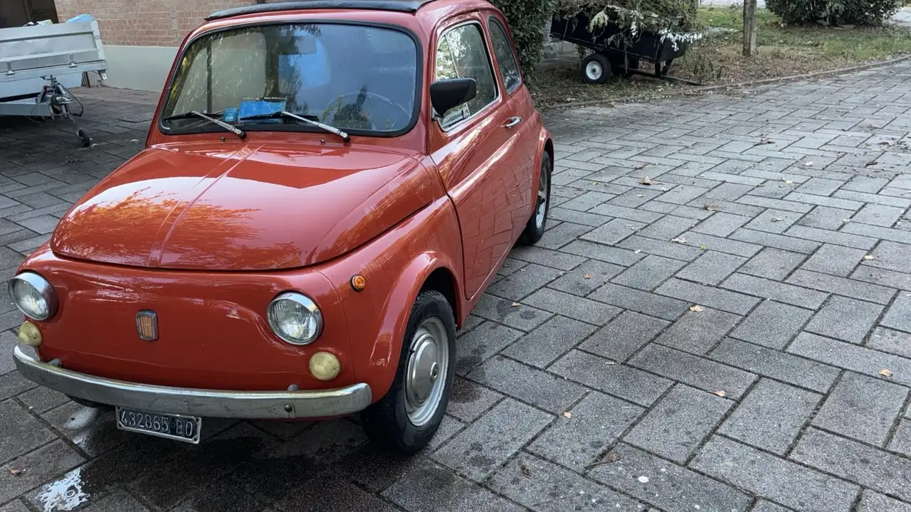 Fiat 500 F Lusso d’epoca – 1970 – Targa originale, foto 2
