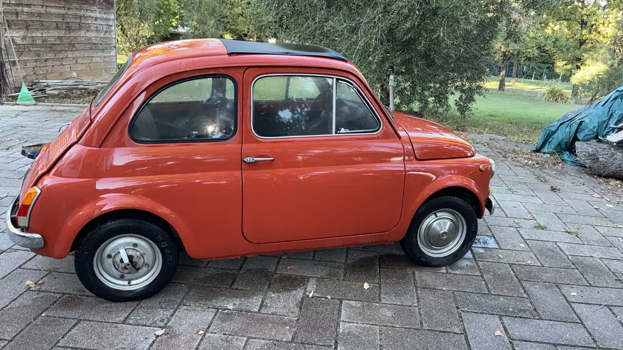 Fiat 500 F Lusso d’epoca – 1970 – Targa originale, foto 1