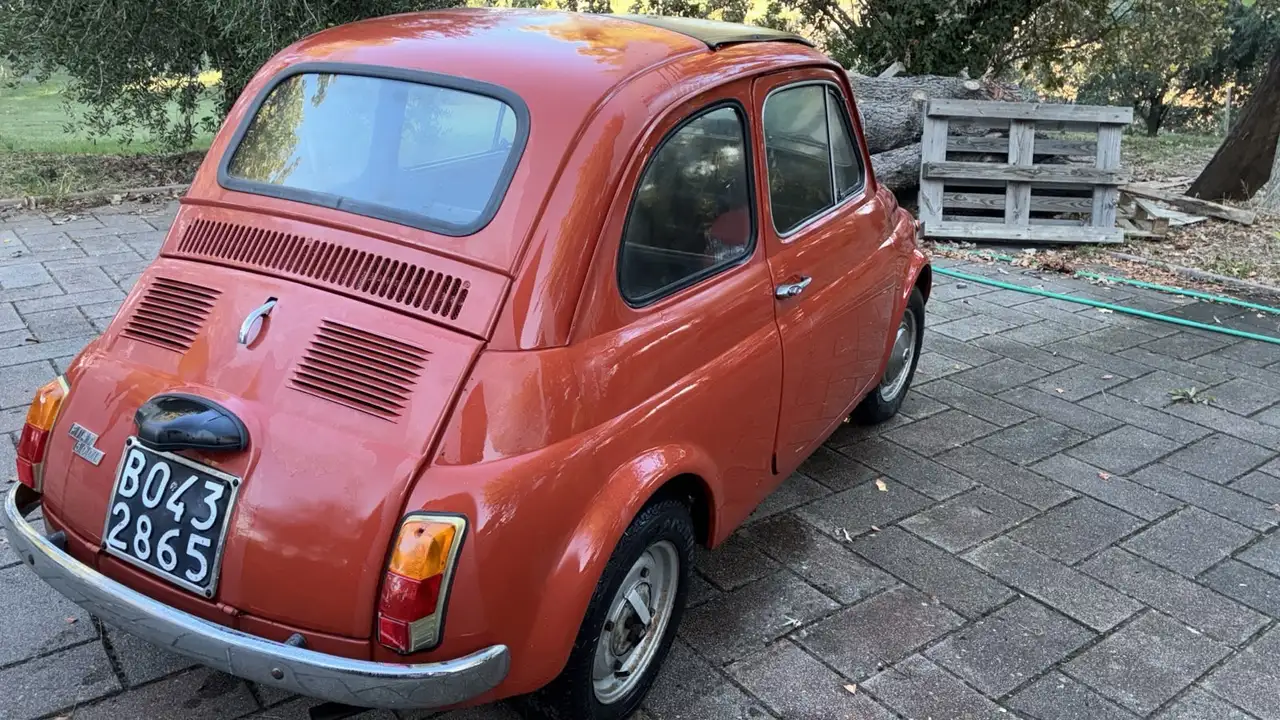 Fiat 500 F Lusso d’epoca – 1970 – Targa originale, foto 4