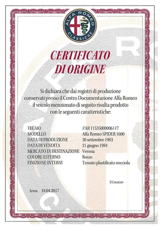 Alfa Romeo Spider 1.6, foto 11