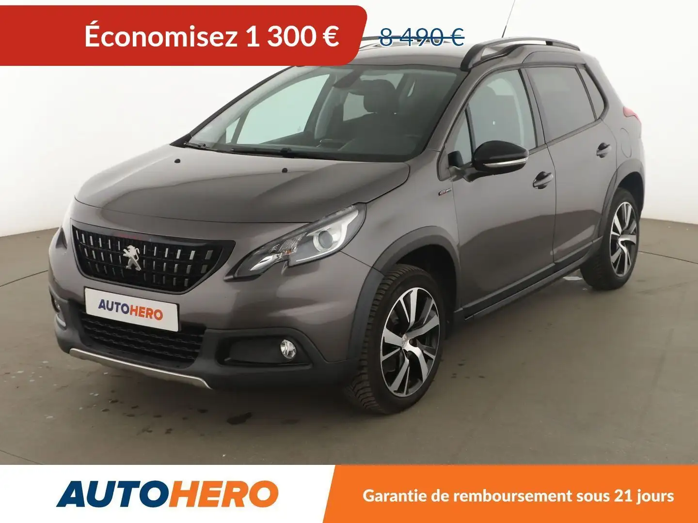 Peugeot 2008 1.2 PureTech GT Line Gris - 1