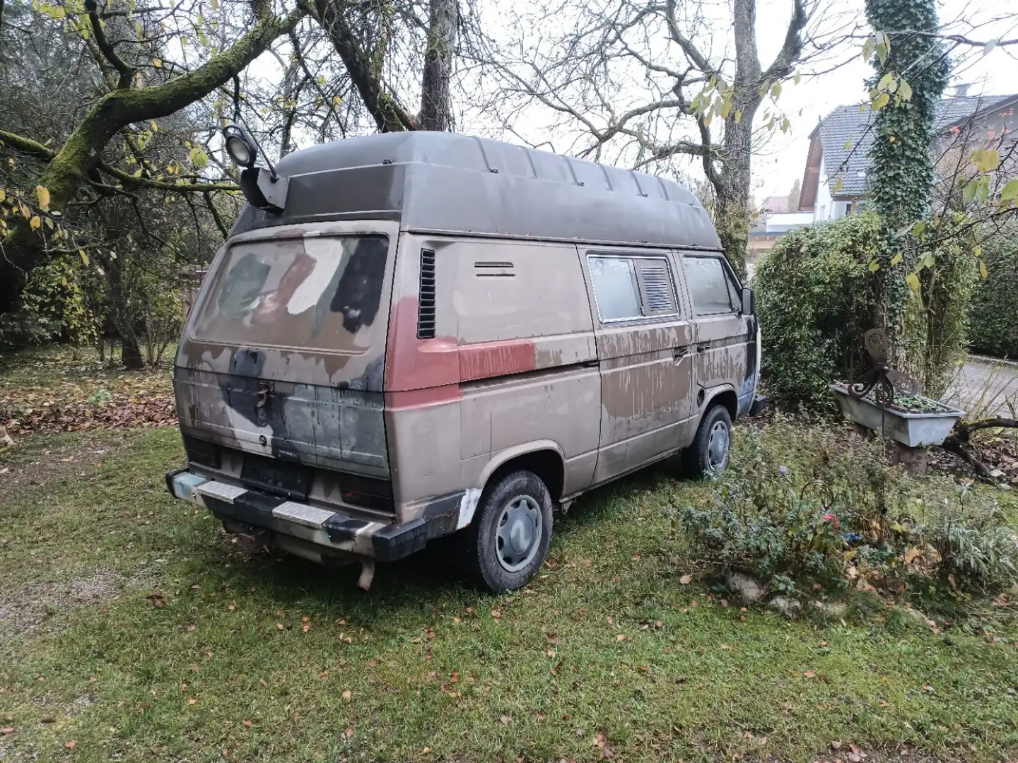 Volkswagen T3 Bundesheer Funker Hochdach Grün - 1