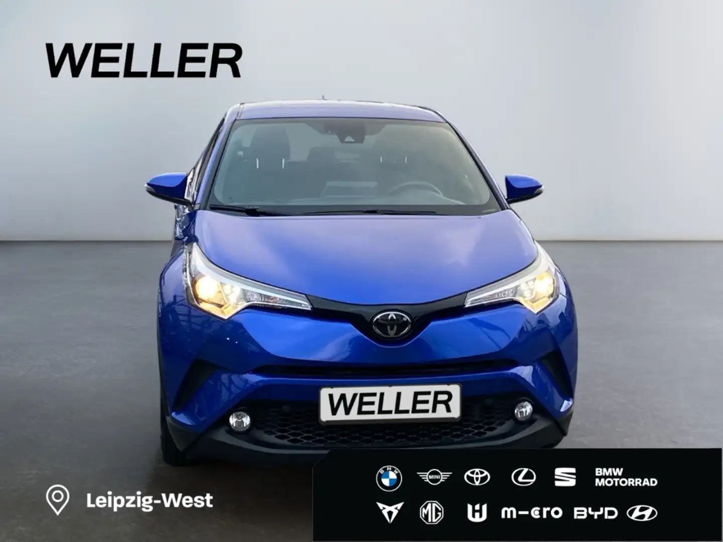 Toyota C-HR 1.2 Turbo Flow *ACC*Kamera*DAB*Spurhalteass* Blau - 2