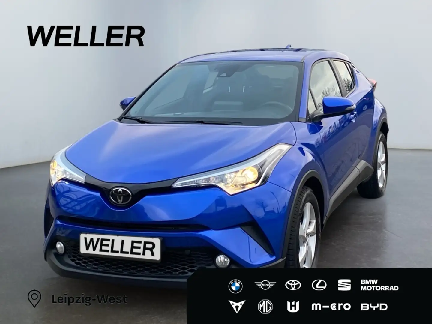 Toyota C-HR 1.2 Turbo Flow *ACC*Kamera*DAB*Spurhalteass* Blau - 1