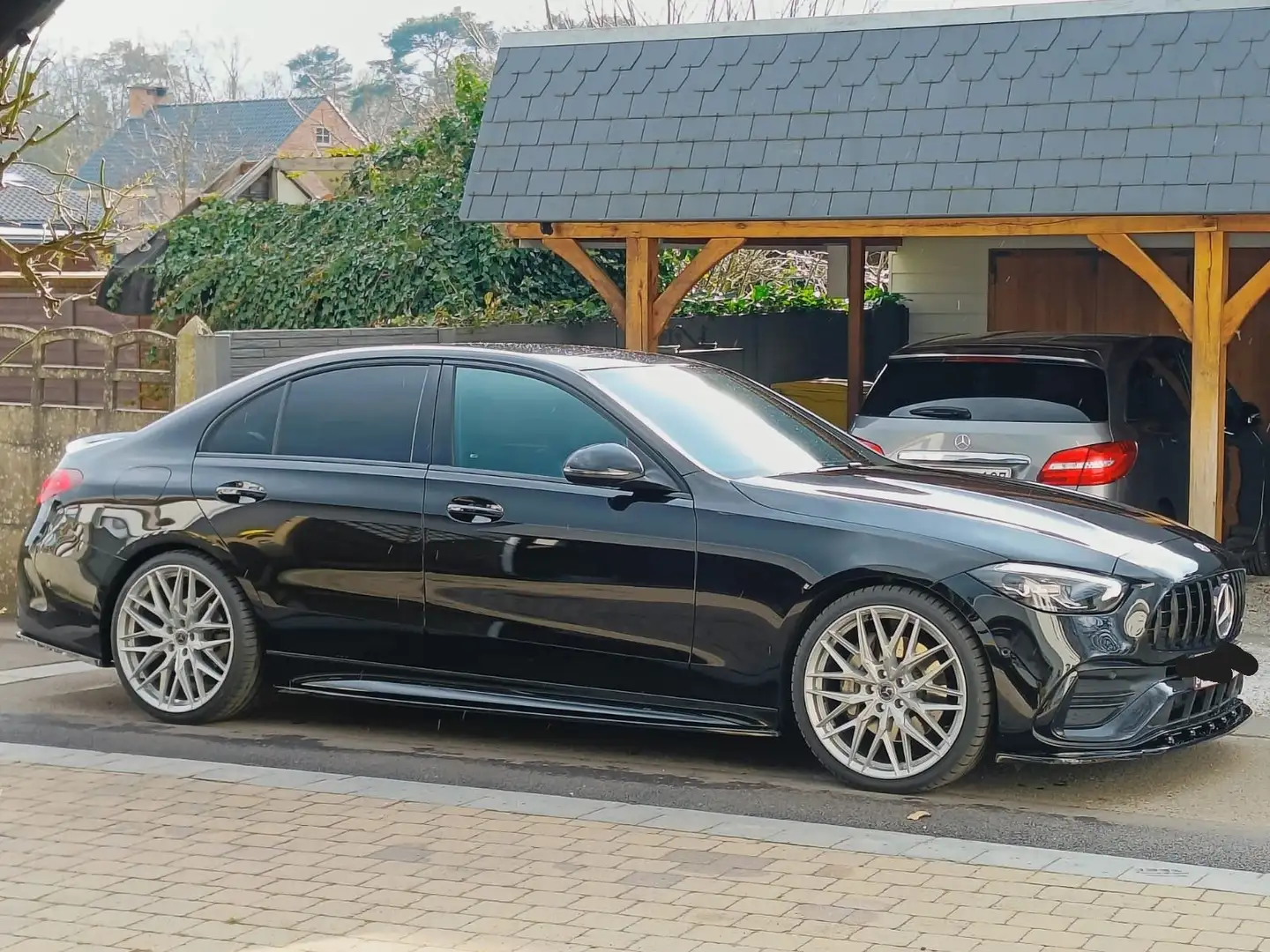 Mercedes-Benz C 180 C 180 9G-TRONIC AMG Line Noir - 1