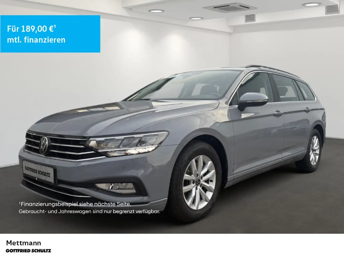 Volkswagen Passat Variant 2.0 TDI Business DSG LED NAVI SHZ PDC LM ZV Gris - 1