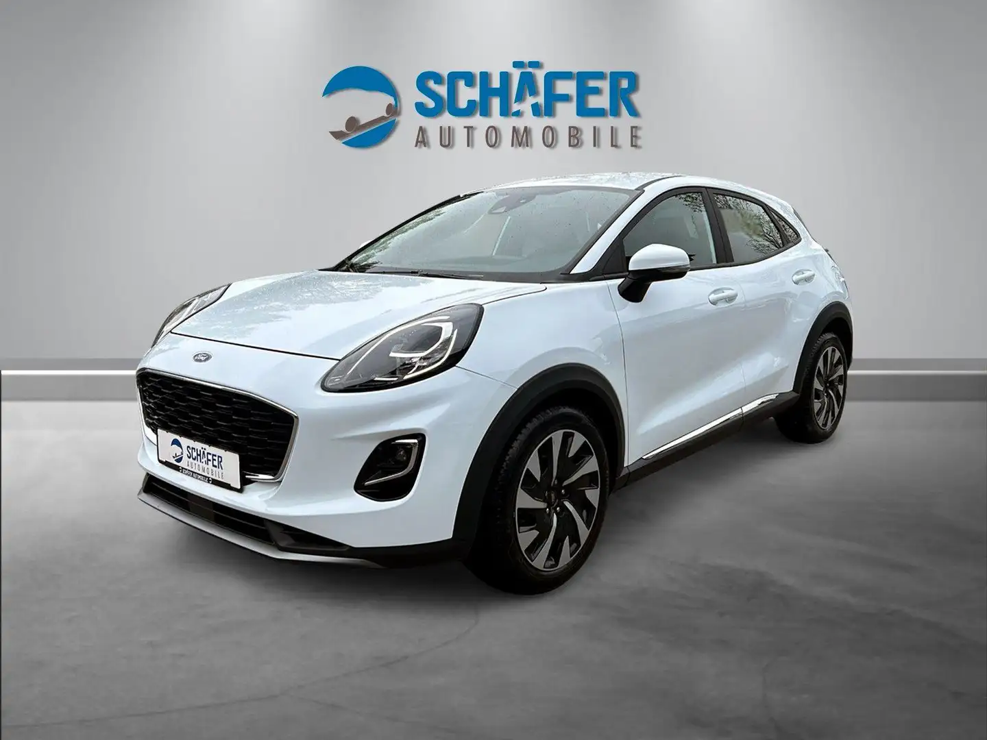 Ford Puma 1.0 Titanium #LED #NAVI #SITZHZG #PDC Blanc - 1