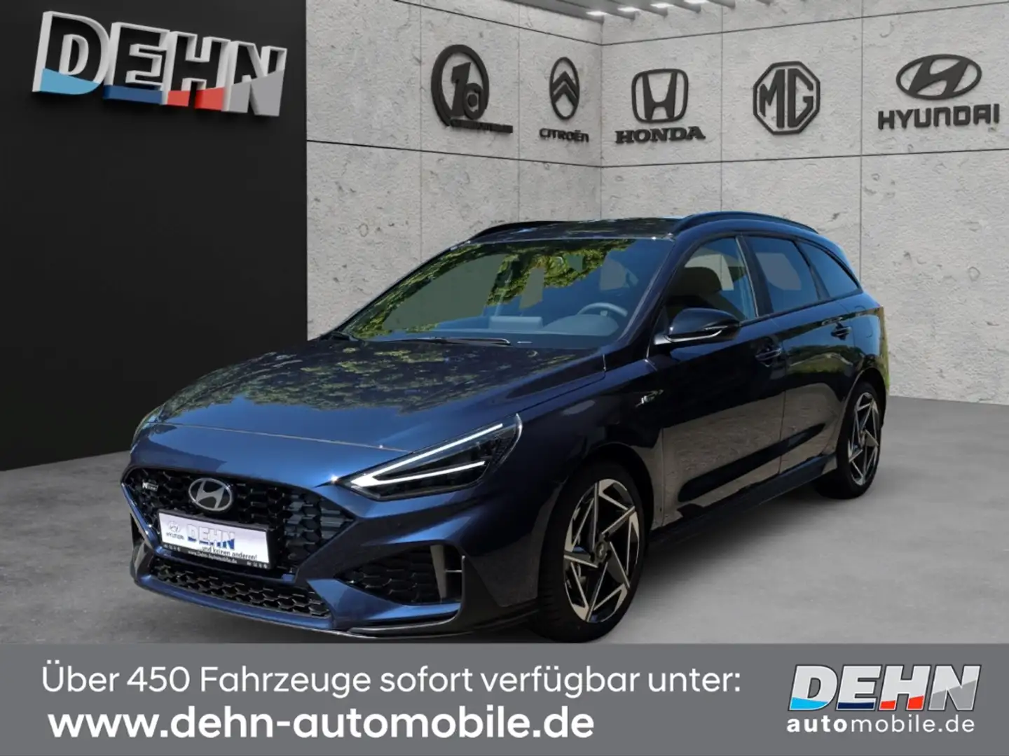Hyundai i30 N-Line Mj25 7-DCT 1.5 T-GDi +48V Sitz-Paket Navi S Blau - 2