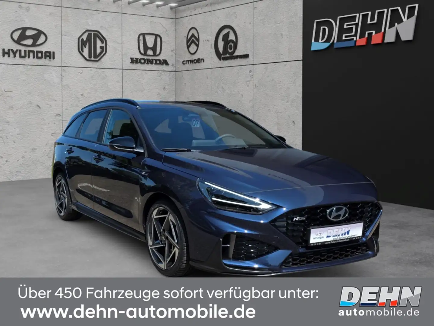 Hyundai i30 N-Line Mj25 7-DCT 1.5 T-GDi +48V Sitz-Paket Navi S Blau - 1