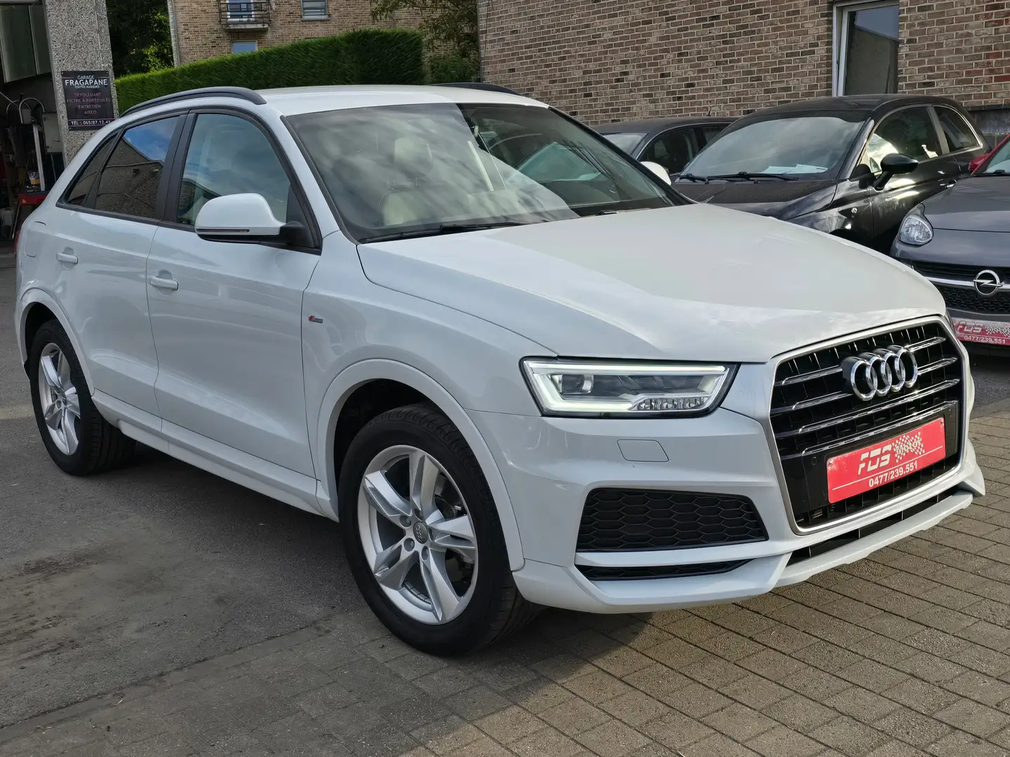 Audi Q3 Q3 1.4 TFSI S-line 1ER PROPRIETAIRE 65.710 KM CUIR Blanc - 2