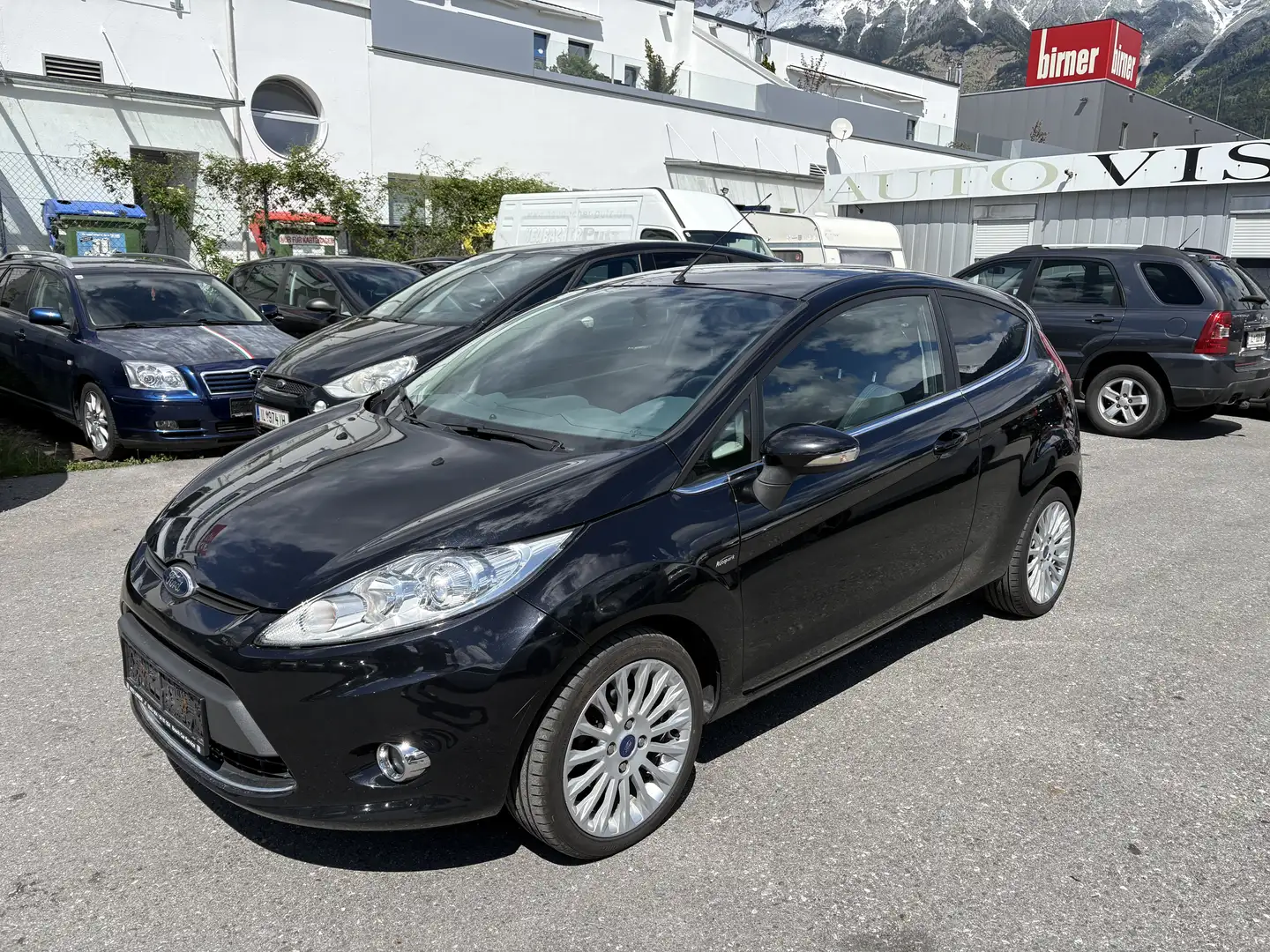 Ford Fiesta Titanium.1,6D Neu pickerl Schwarz - 2