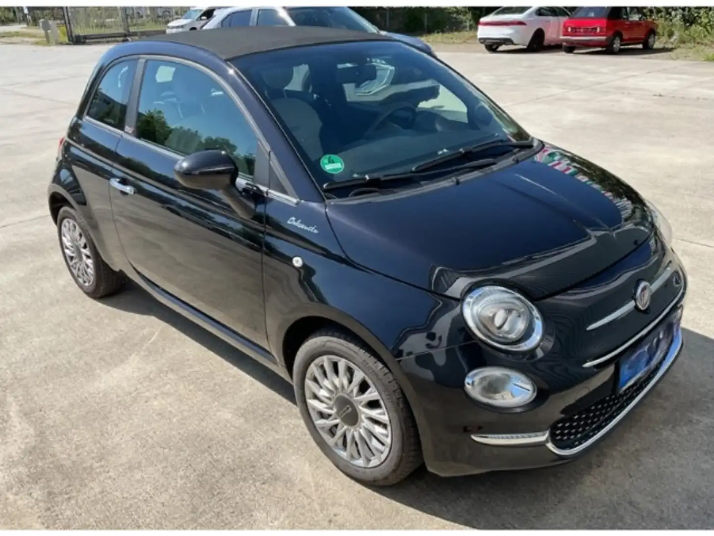 Fiat 500C DolceVita 1.0 Mild Hybrid EU6d MY21 UConnect Schwarz - 2