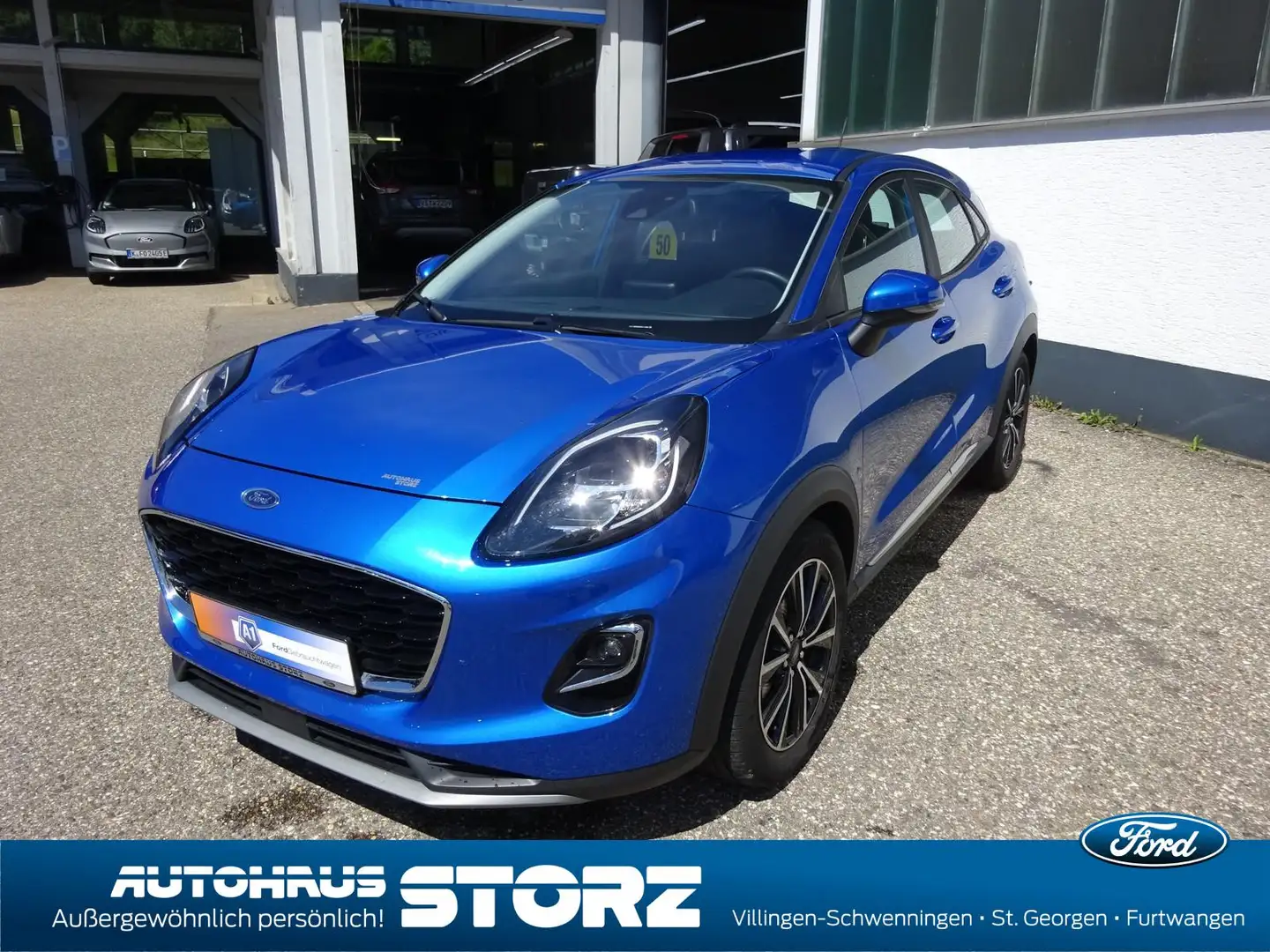 Ford Puma Titanium AHK ABNHEMBAR|WINTER PAKET|NAVI|CARPLAY| Blau - 2