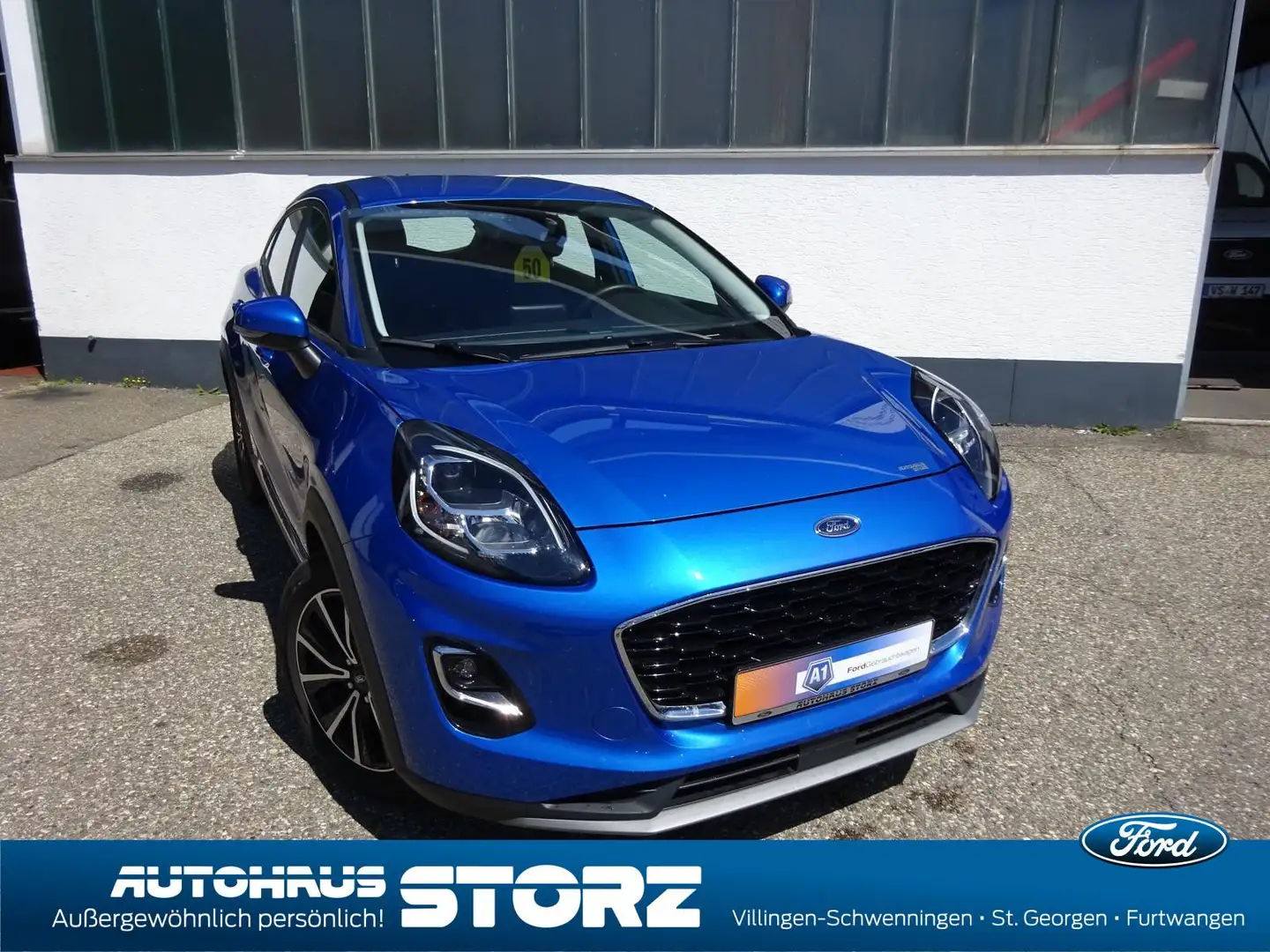 Ford Puma Titanium AHK ABNHEMBAR|WINTER PAKET|NAVI|CARPLAY| Blau - 1