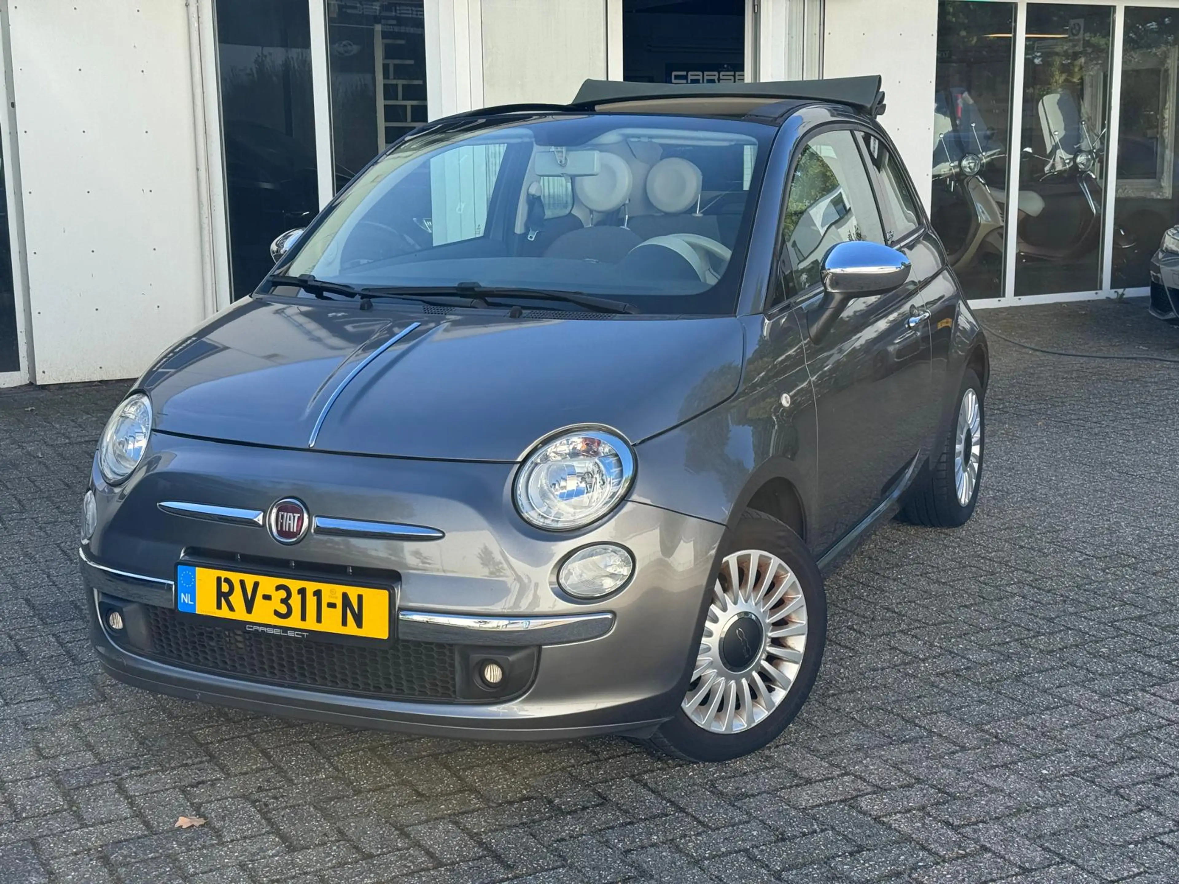 Fiat 500C 1.2 Sport, sportstoel, elektrische kap